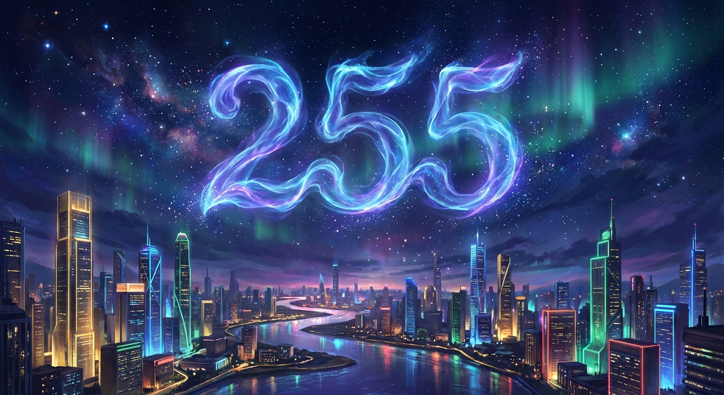 255 angel number